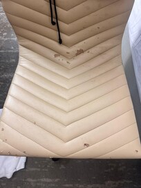 This chair was all beat up