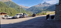 View from the entrance of the resort.