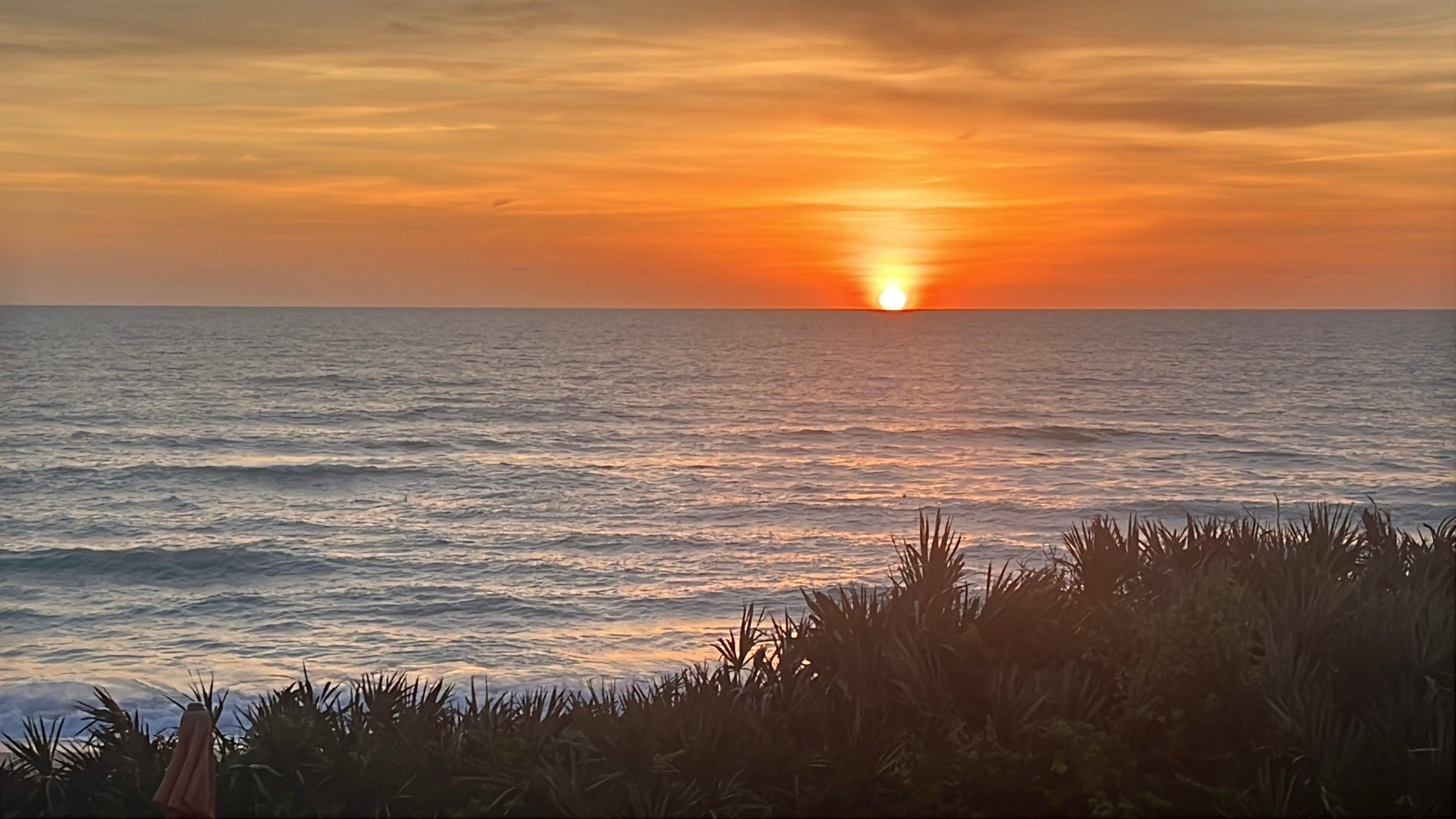 Spectacular sunrises