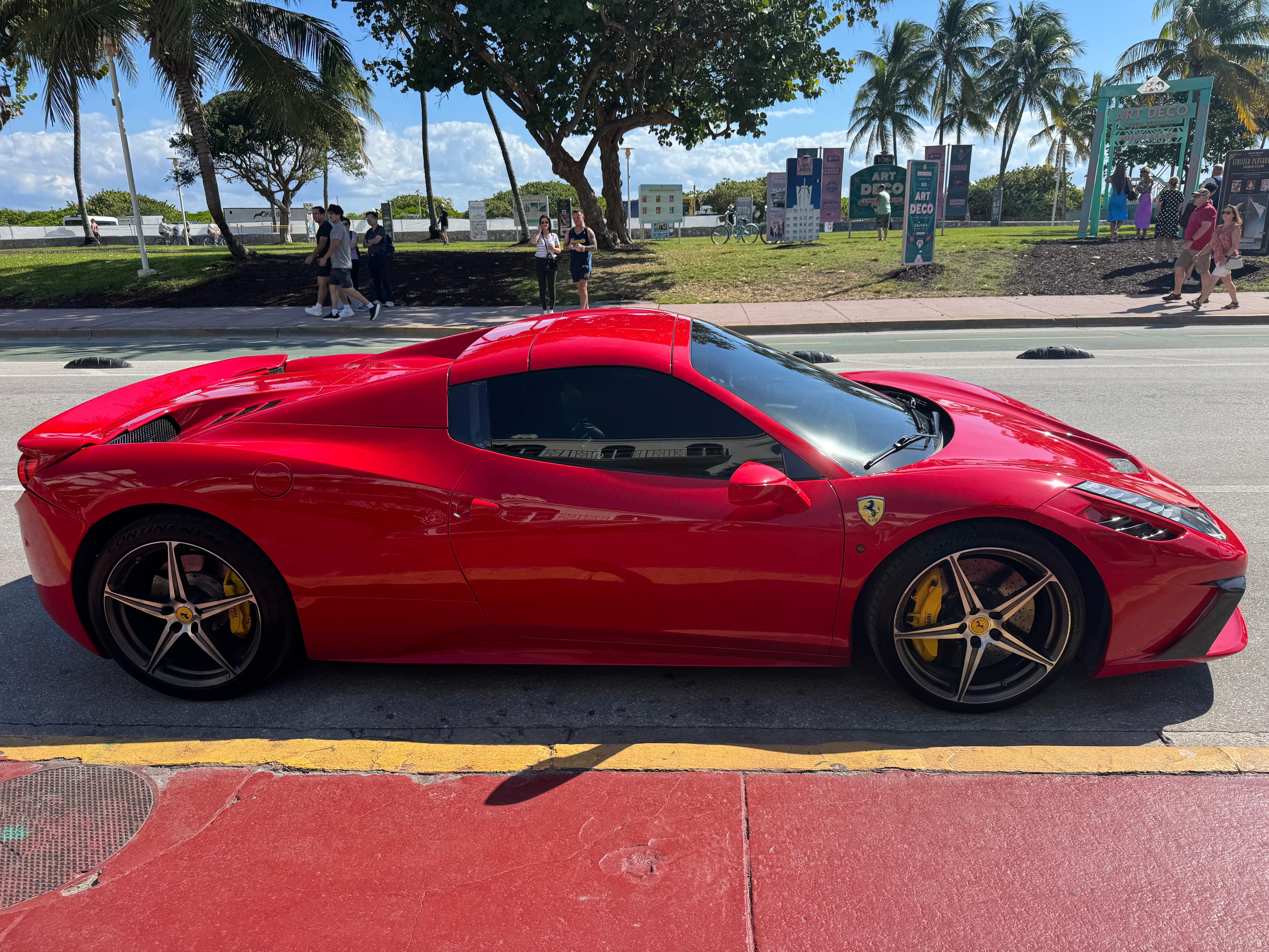 Valet parking... not our car. 😅