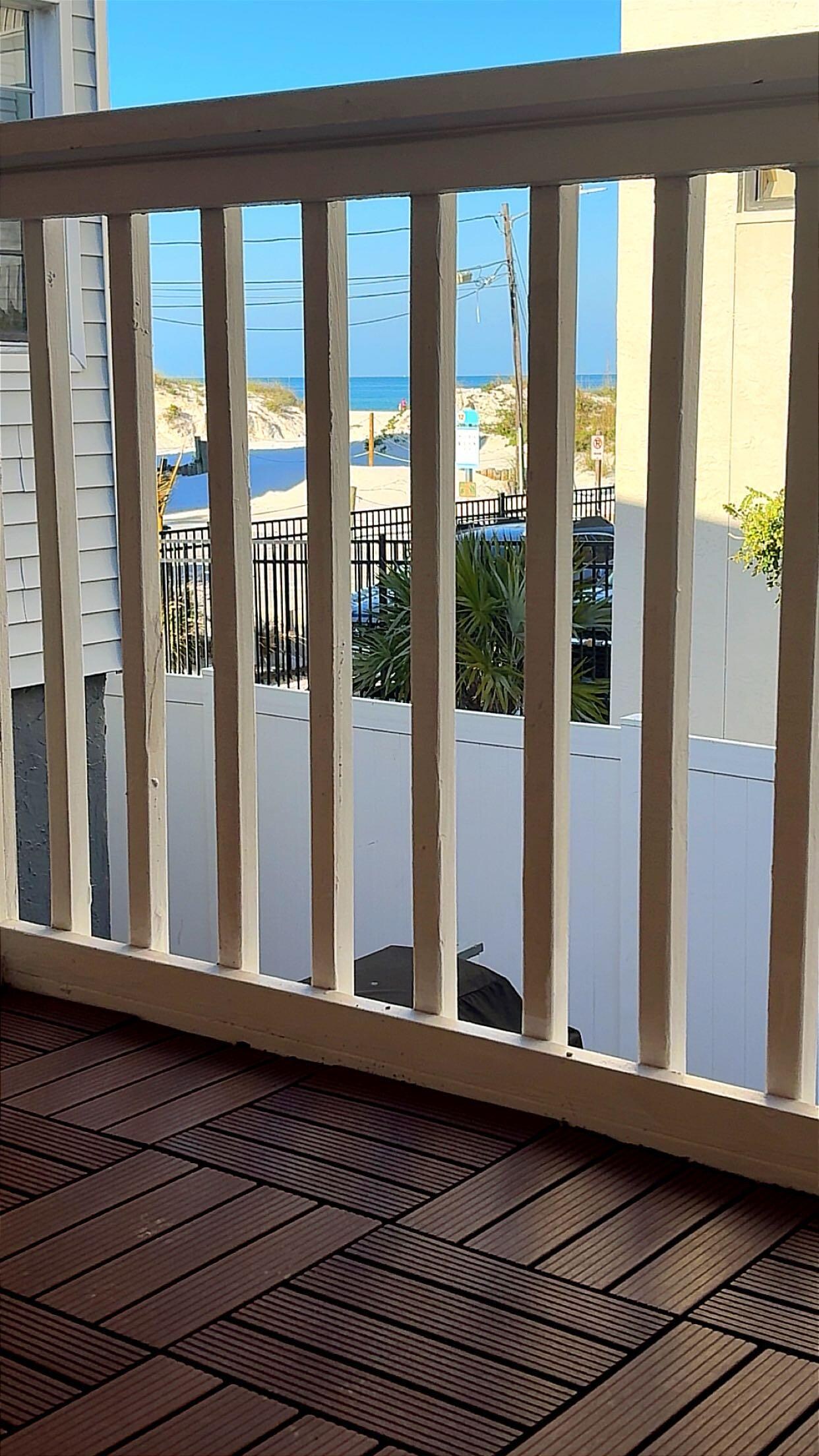 Porch rocking chair view 