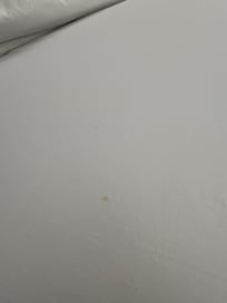 Stains on bed