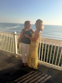 The sunrise was spectacular