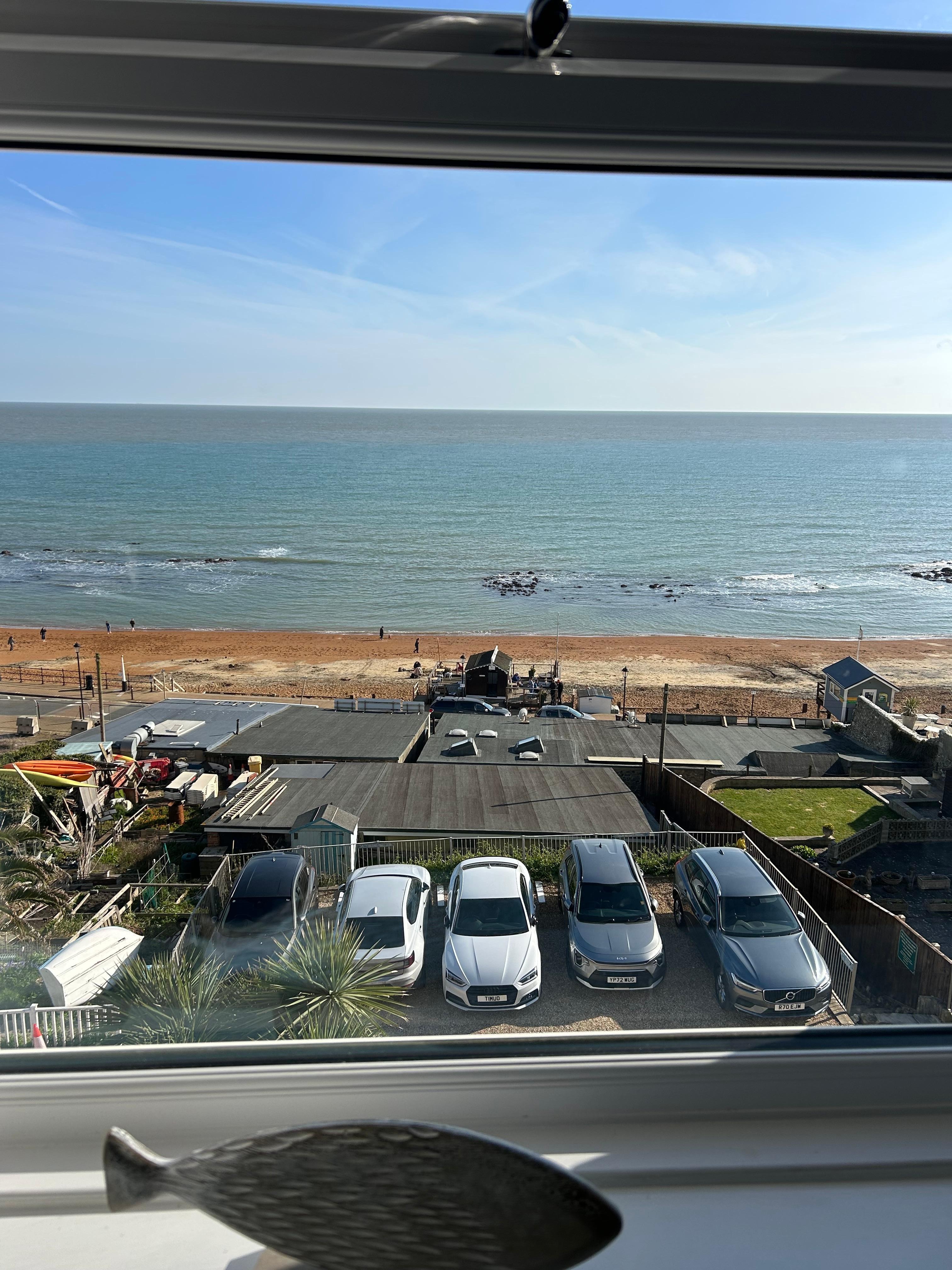 View from bedroom window