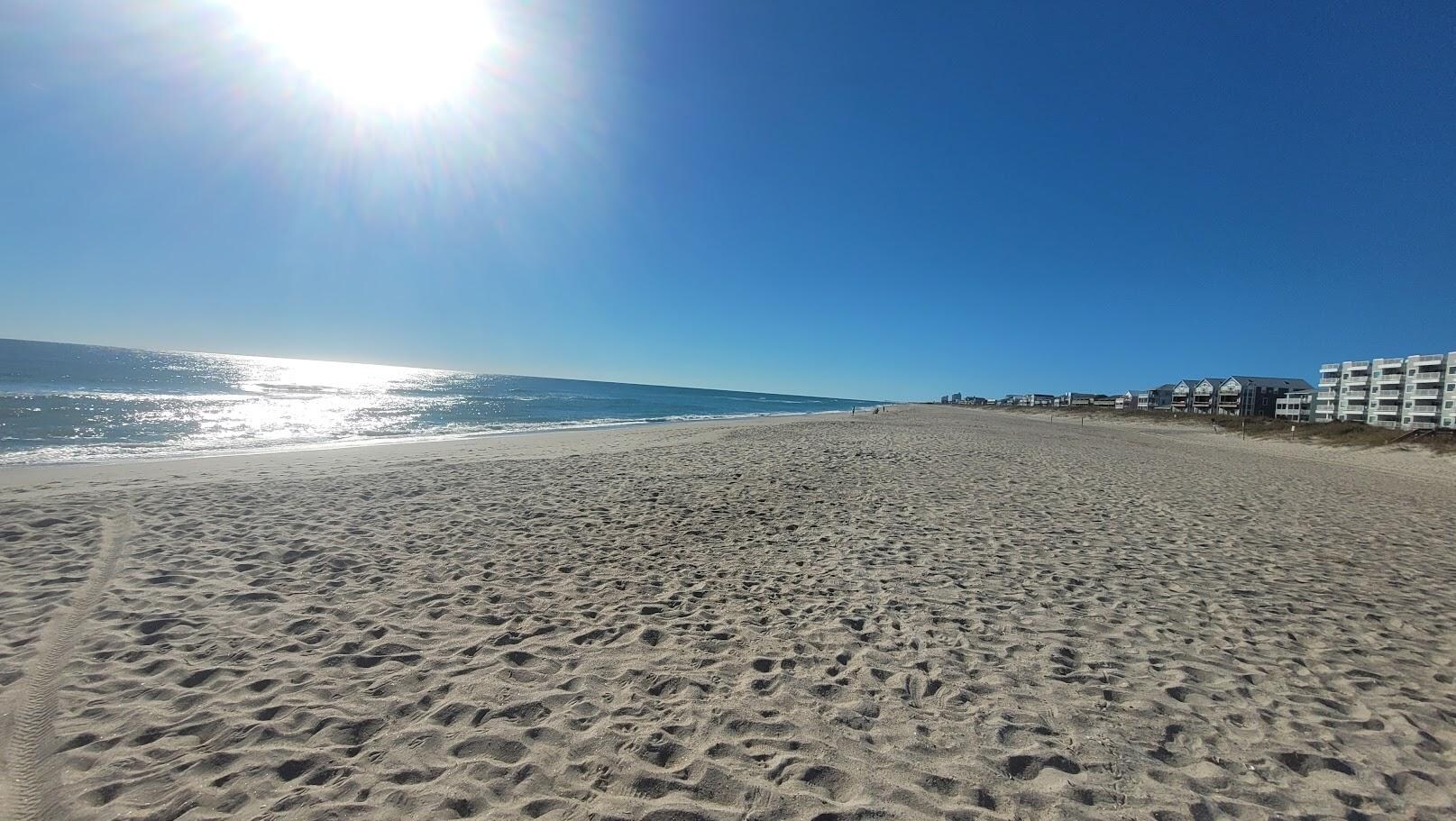 Open beach on a lovely Monday Morning in November