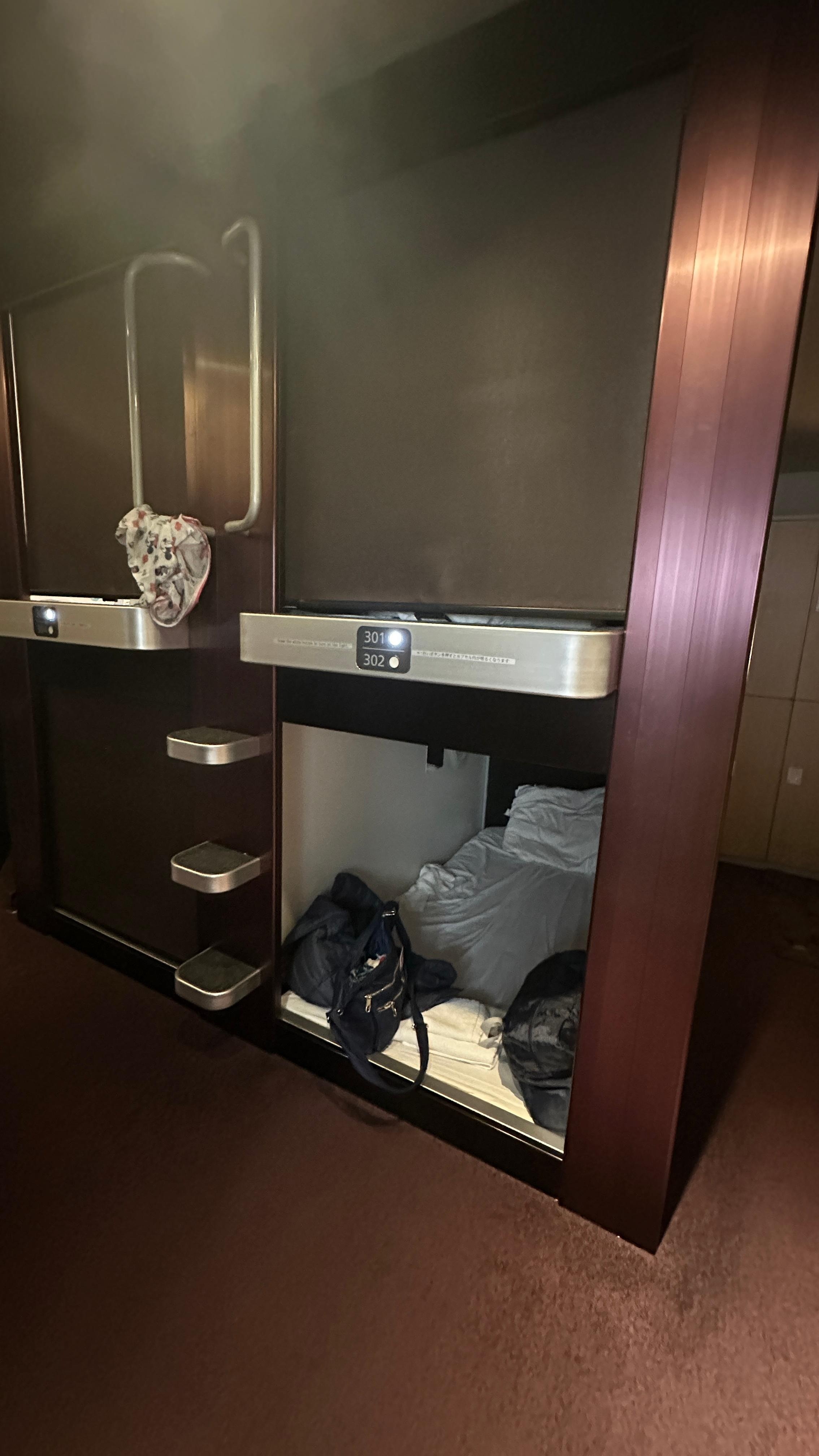 Sink & toilet in bedroom area