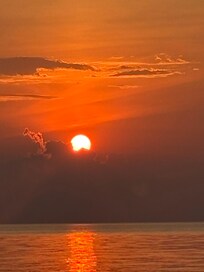 Sunset Lake, Michigan.