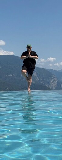 Walk on water. Infinity!