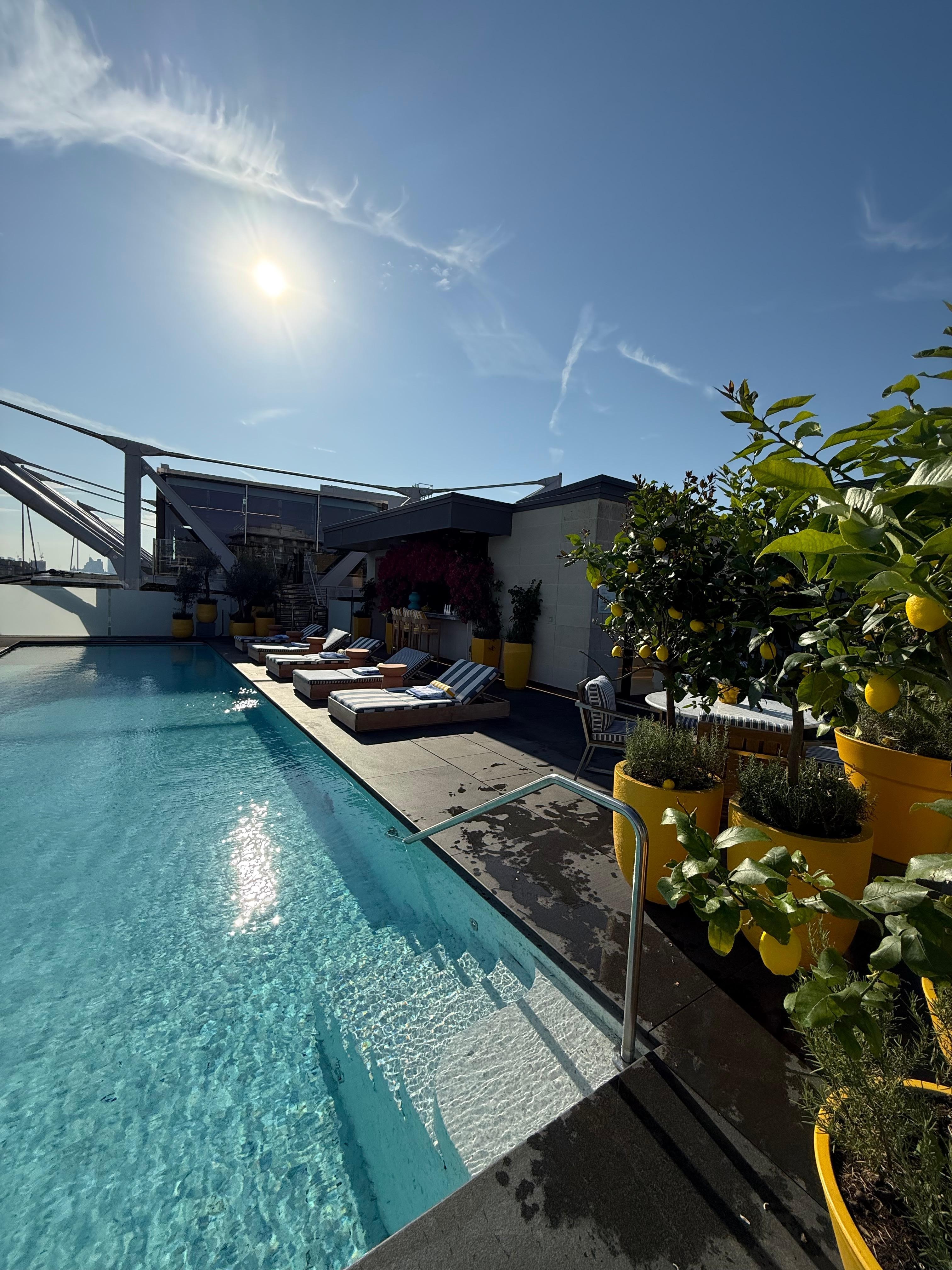 Roof top towards Mayfair
