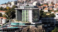 Vista del hotel desde la fortaleza do pico