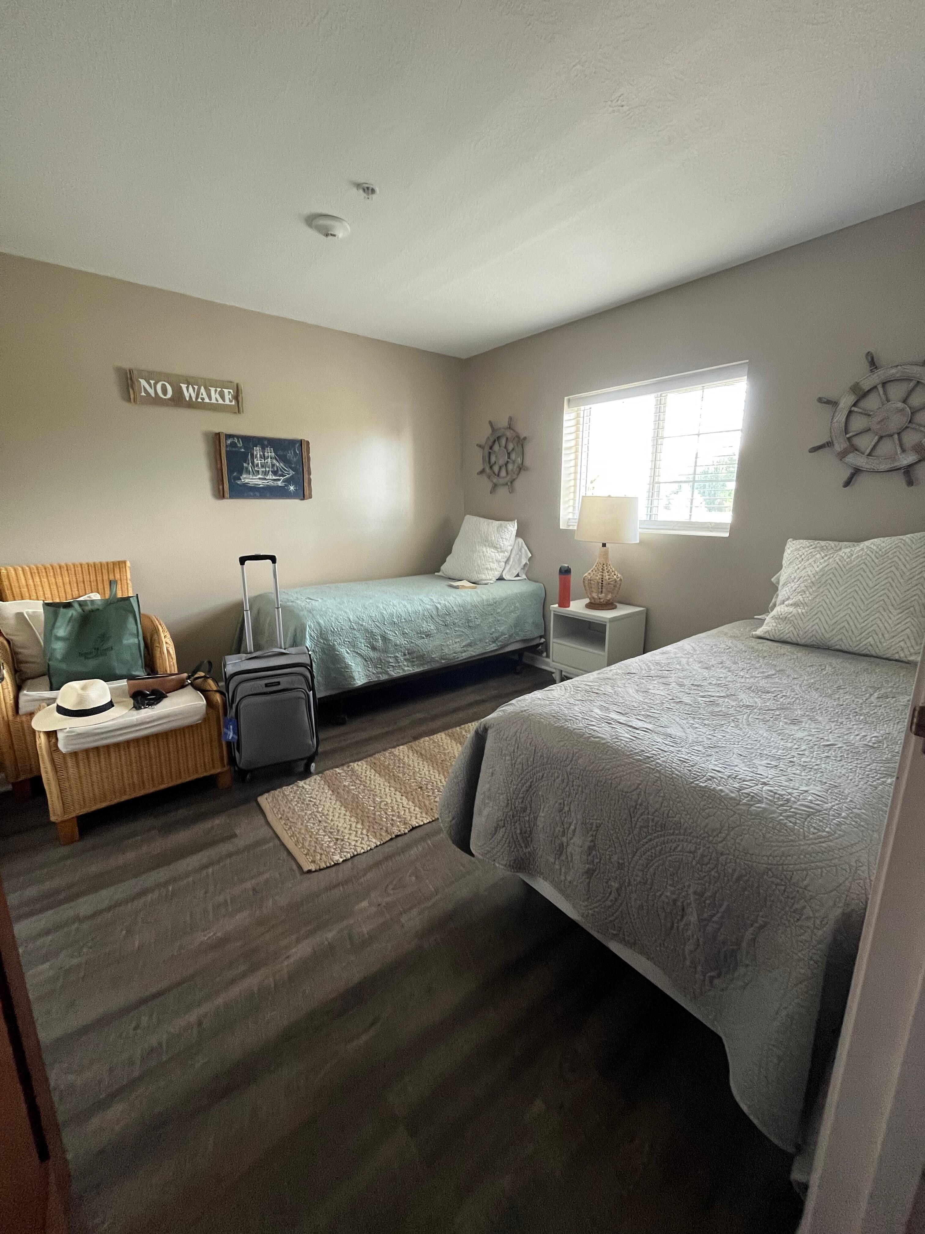 2nd bedroom, comfortable beds