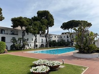 Pool area.