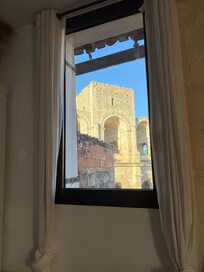 View from dining/living area