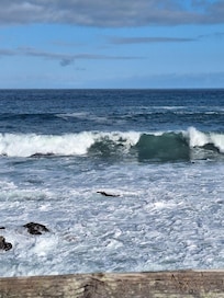 The view on the other side of the street.