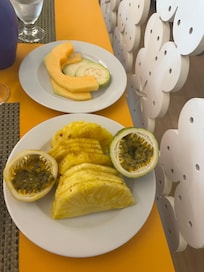 Fruit selection excluding papaya, apples, pears, mamey and star fruit. The guava and passion fruit were never ripe
