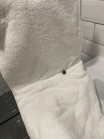 Capelli nel asciugamano