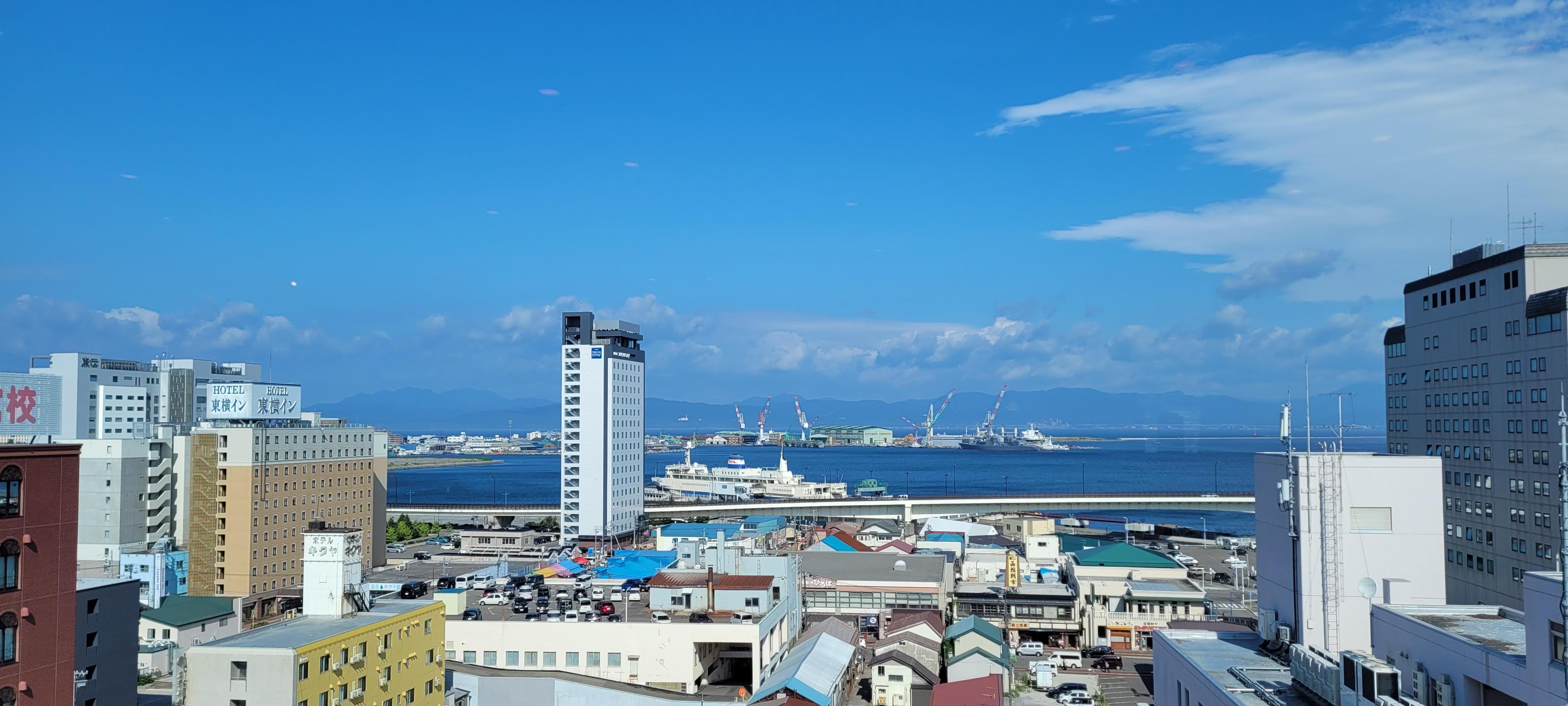 View from the restaurant