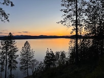 Sunset from the balcony