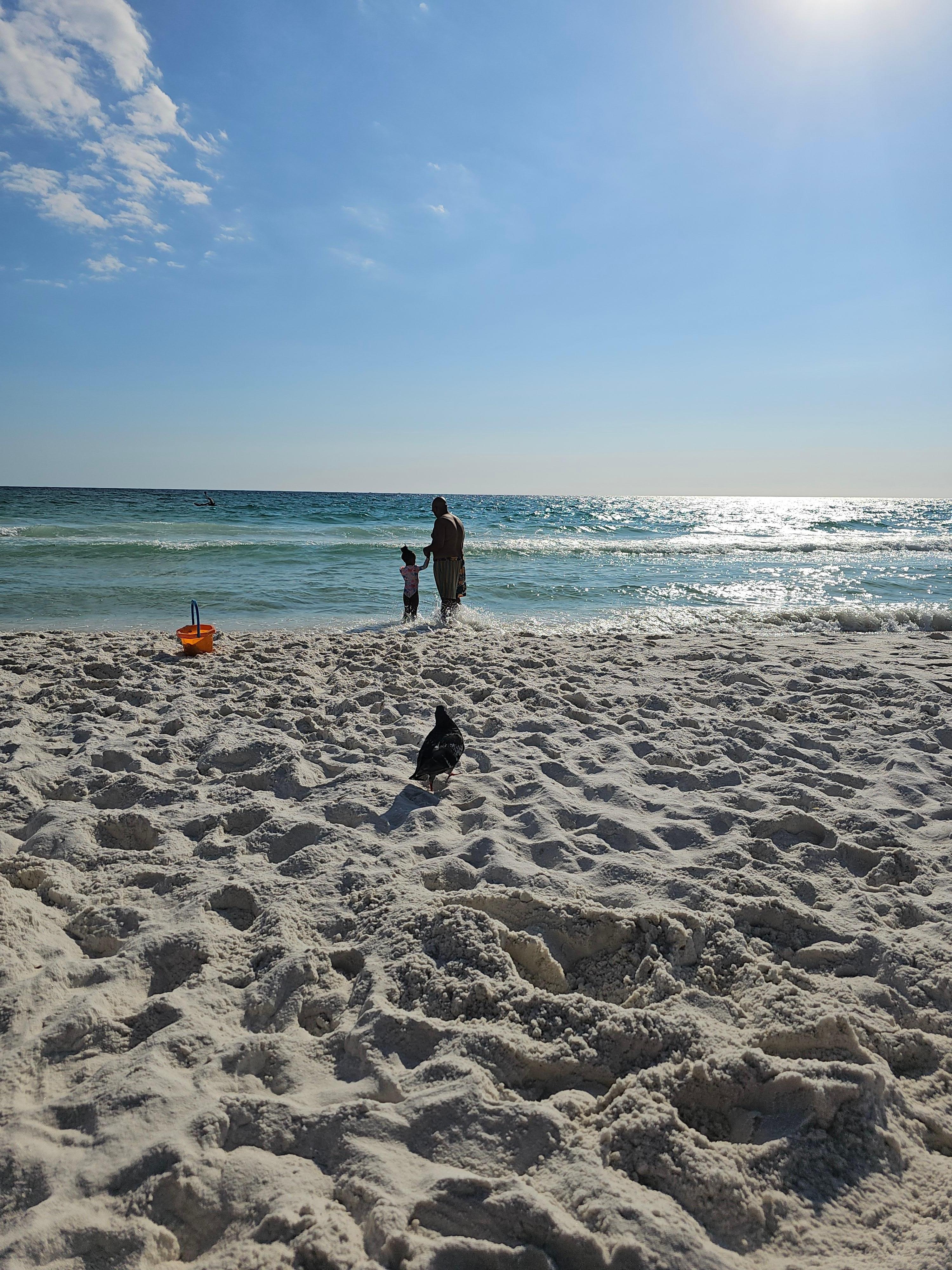 Private beach access