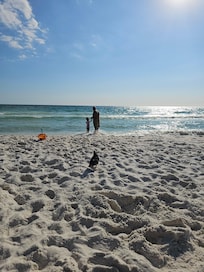 Private beach access