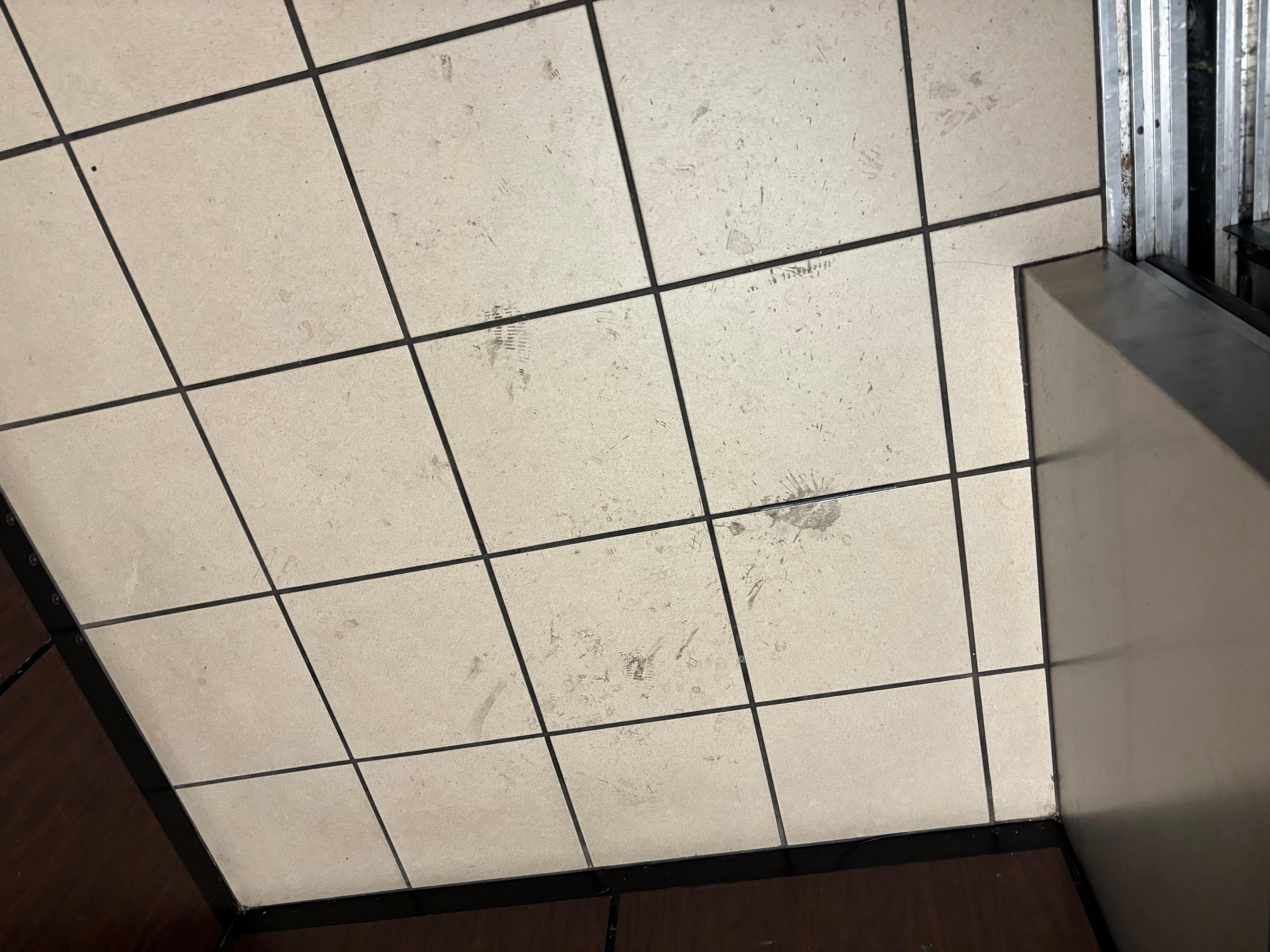 Floor of elevator