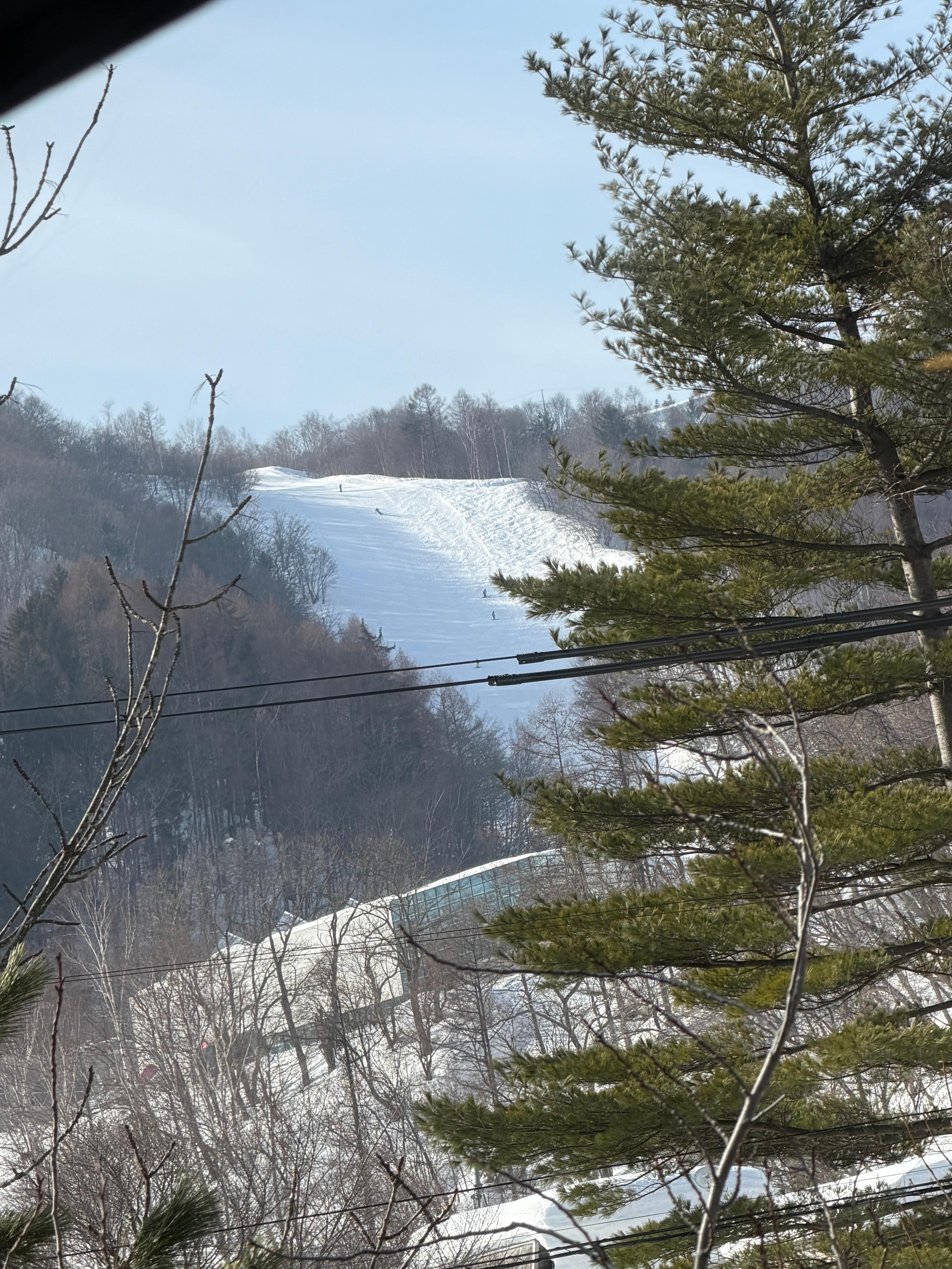 Asari ski view from room
