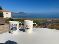 Coffee with a view
