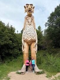Troll hunting, Hotel was close to the location of Long Lief. Just a short drive and walk.