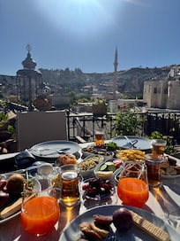 Breakfast with breathtaking views
