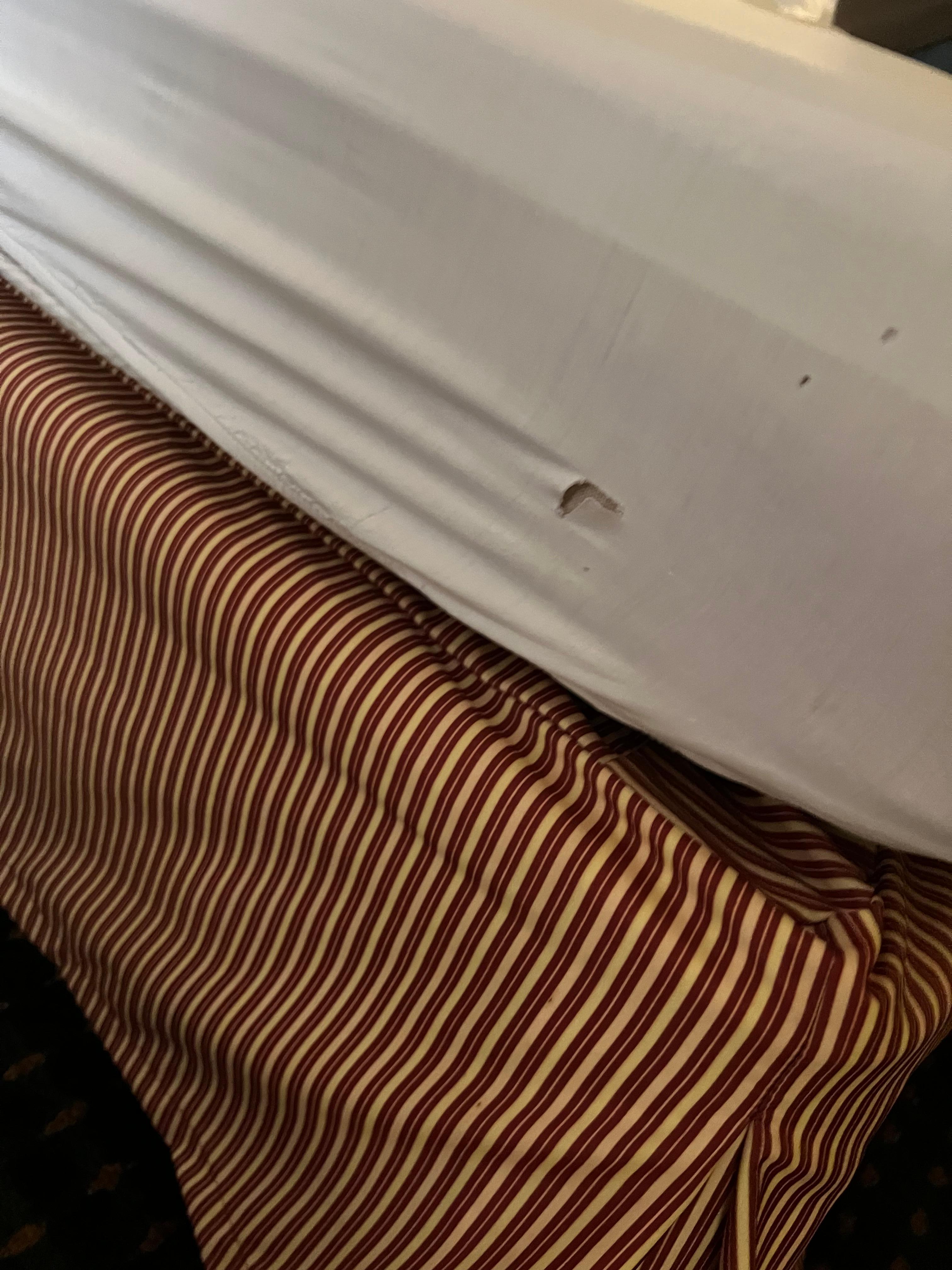 Holes in sheets 