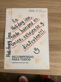 Muy buen detalle, me sacó una sonrisa!! Habitacion 242!! Gracias por su amabilidad.