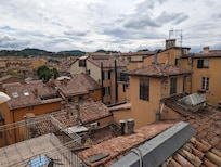 Blick von der Dachterrasse