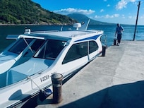 Water taxi from Reggae Beach to Nevis