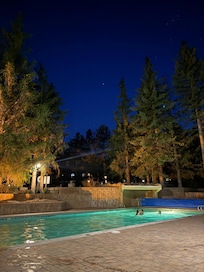 Pool heated