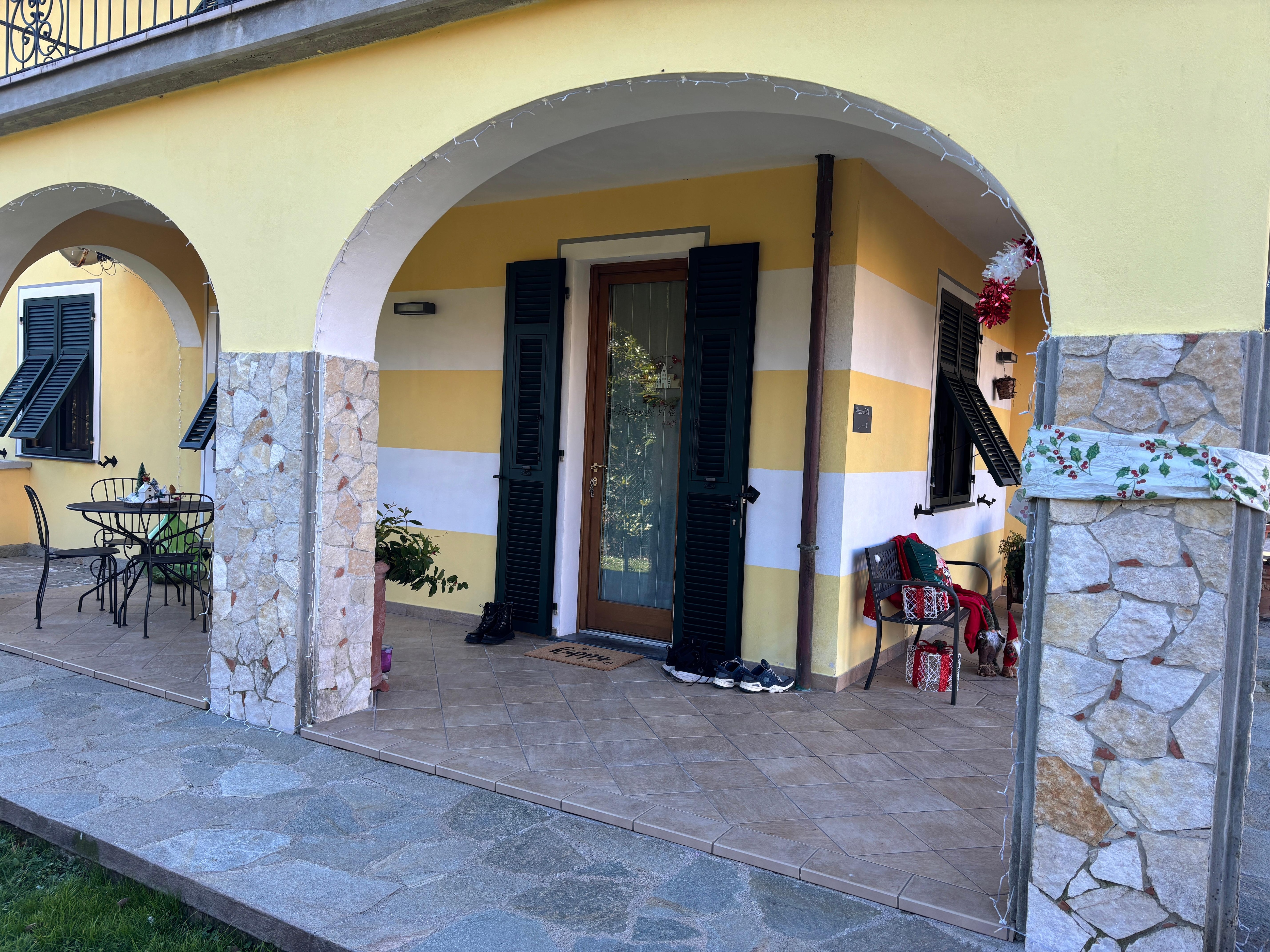 Eingang zur Unterkunft 