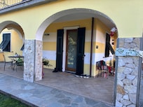 Eingang zur Unterkunft