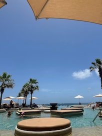 Pool that’s available to guests staying at the Secret only