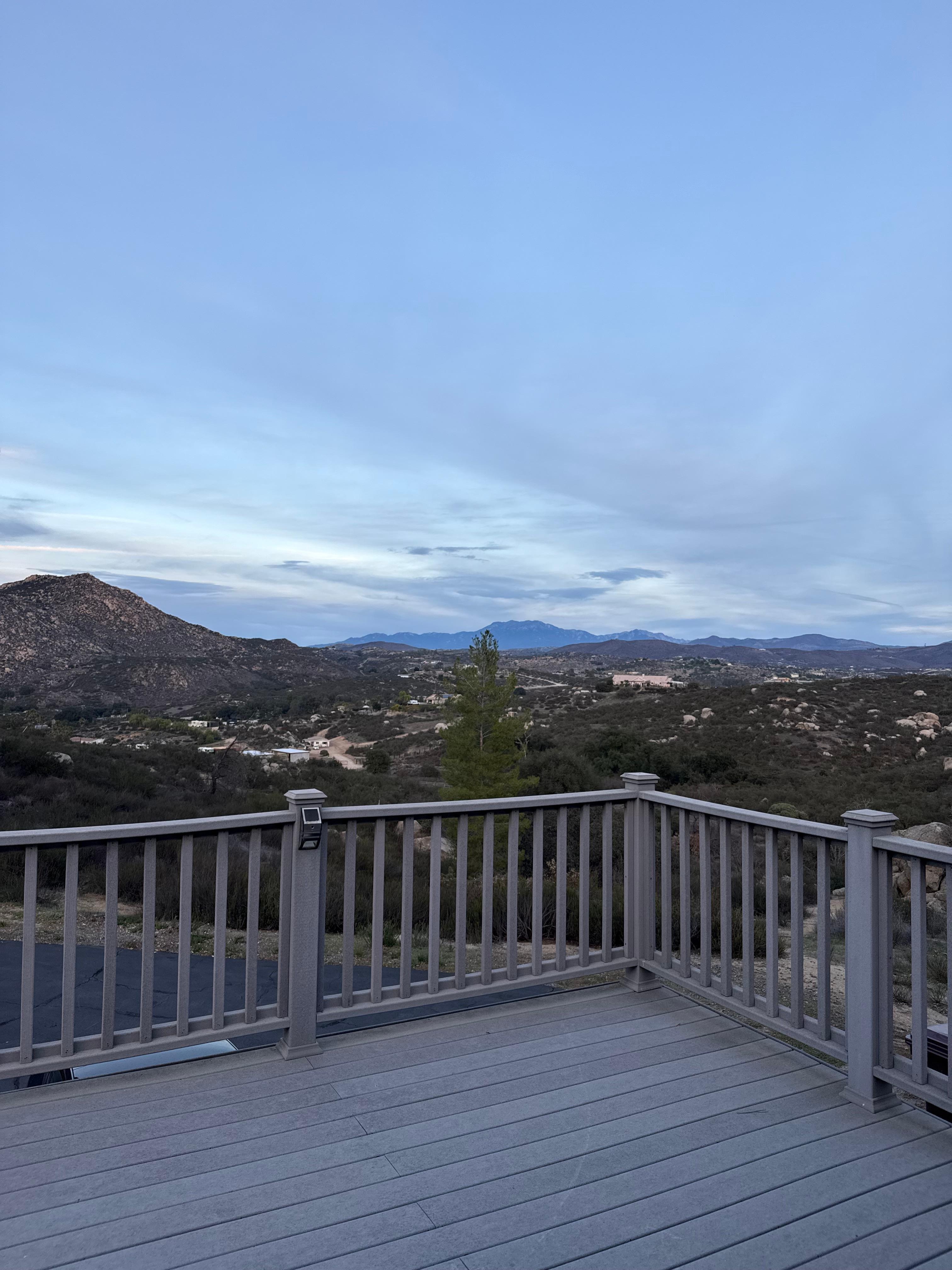 Deck off primary suite