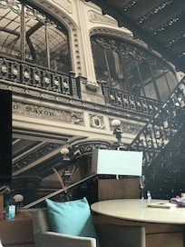 Majestic mural in the room