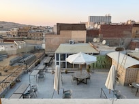 Rooftop lounge