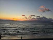 Sunset from the balcony