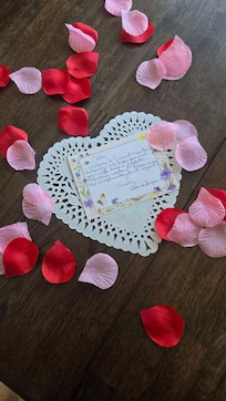 Lovely Valentines Welcome note from our host 🥰