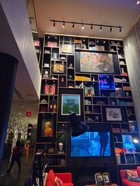 Lobby seating area