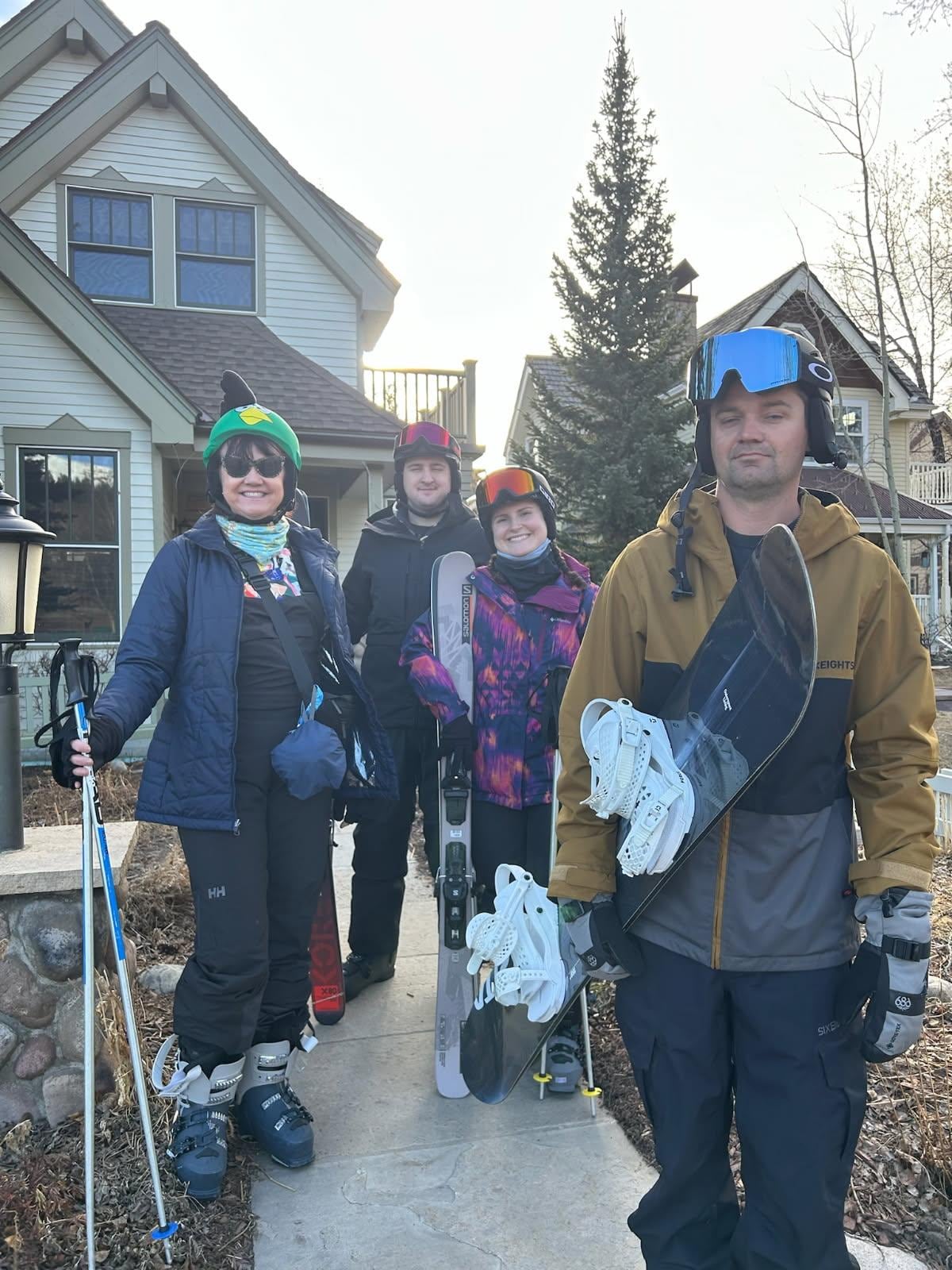 Ski day on Breckenridge.
