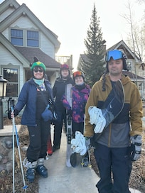 Ski day on Breckenridge.