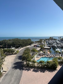 View from our balcony