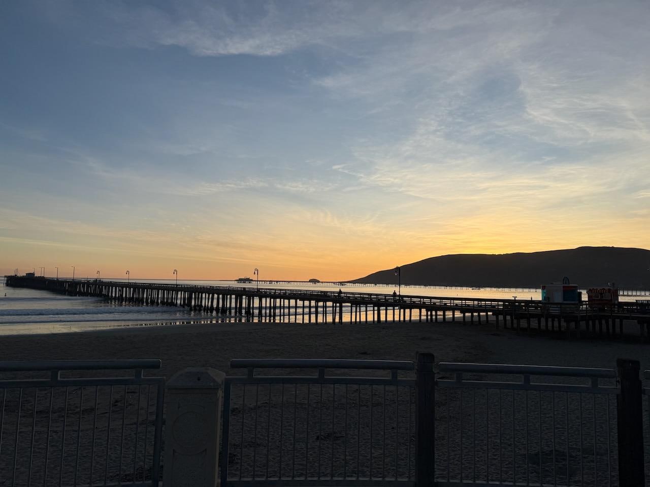 Avila Beach pier