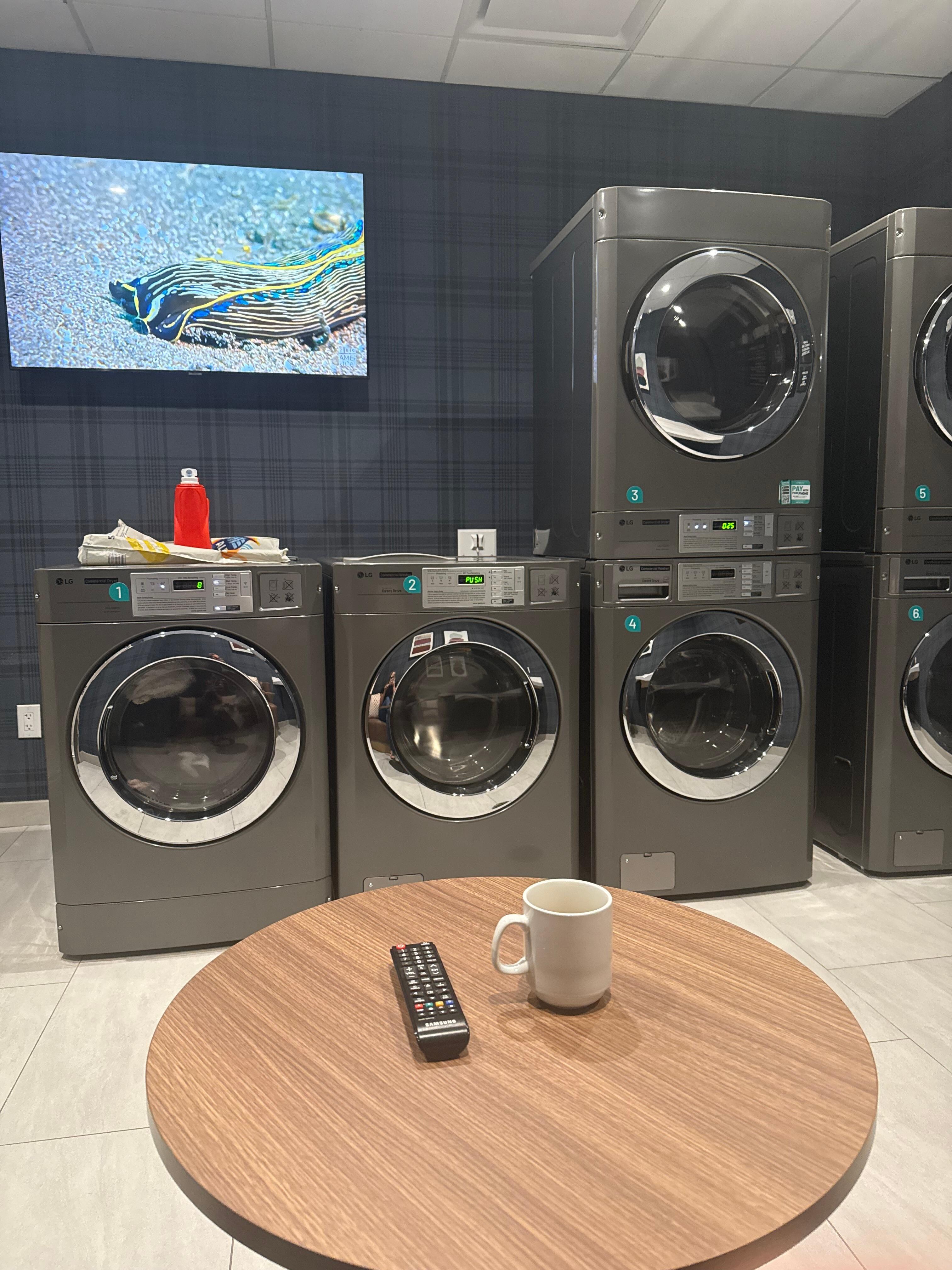 Cozy laundry room
