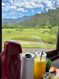 Vista da årea do café