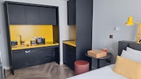 Great size of room with kitchenette